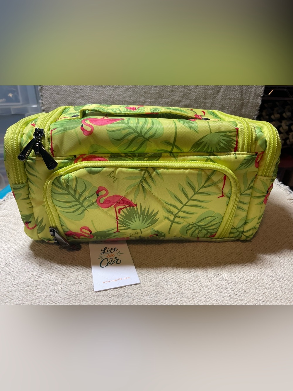 Lug Trolley M Flamingo Lime New - Picture 5 of 10